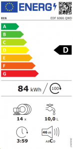 ECG EDF-6066 QWD mosogatógép